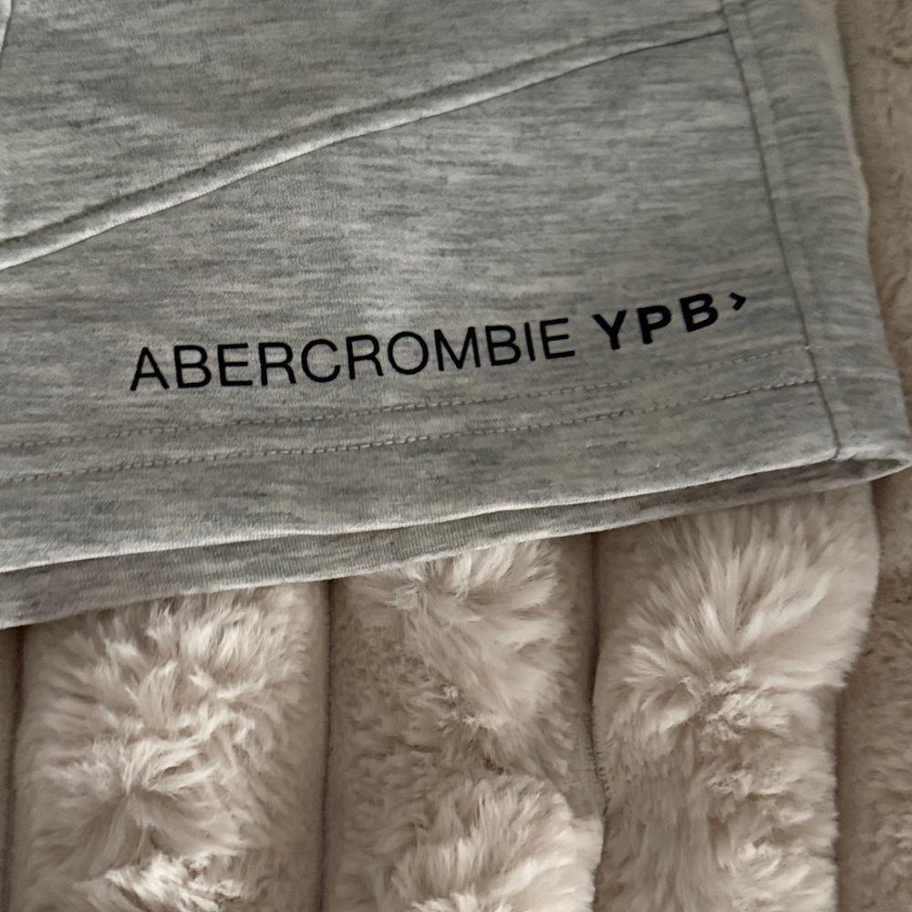 Abercrombie Kids Light Gray Shorts - Picture 3 of 4